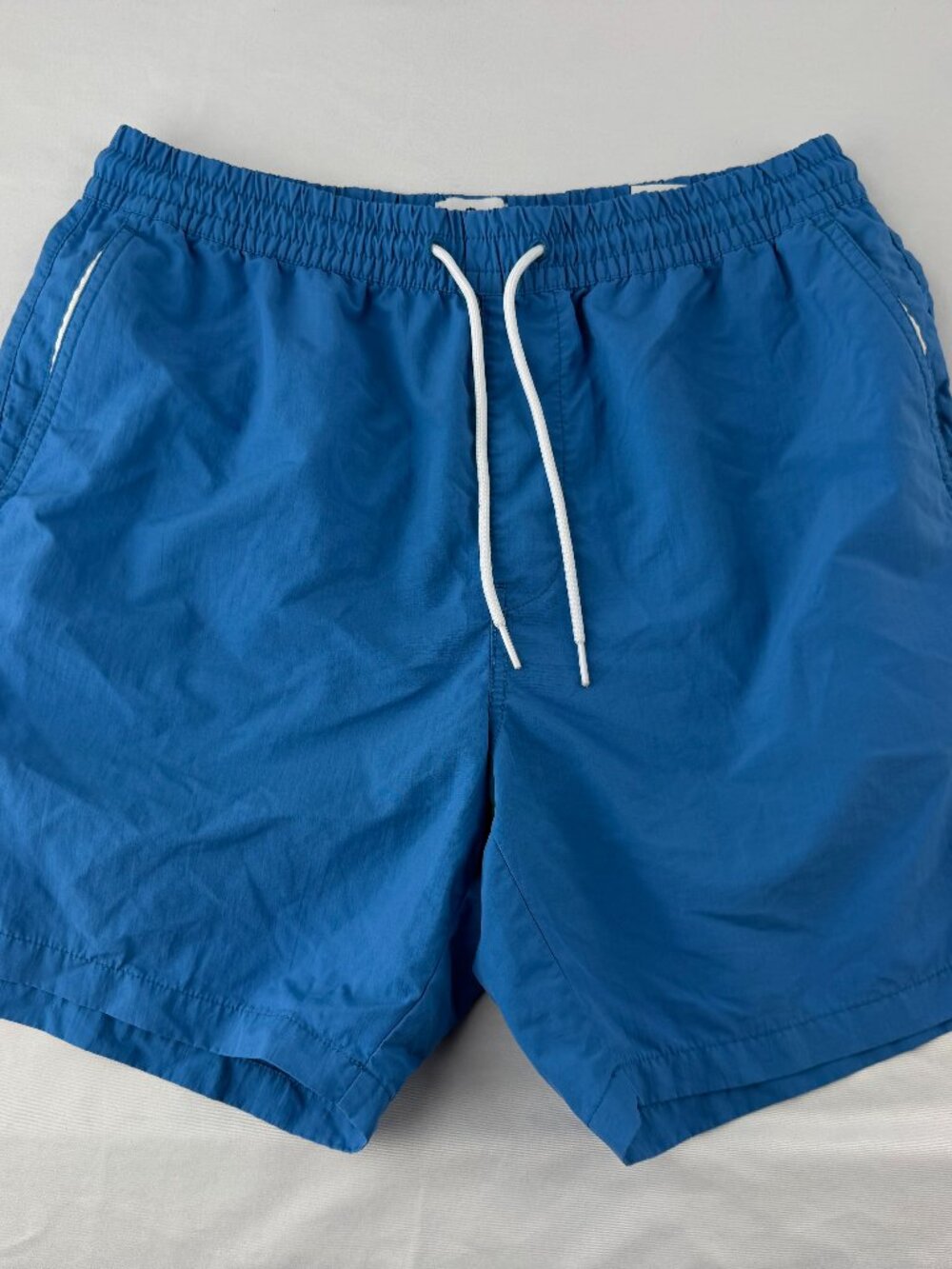 Empyre Men Blue Swim Trunks Board Shorts Drawstring Pocket Size Small